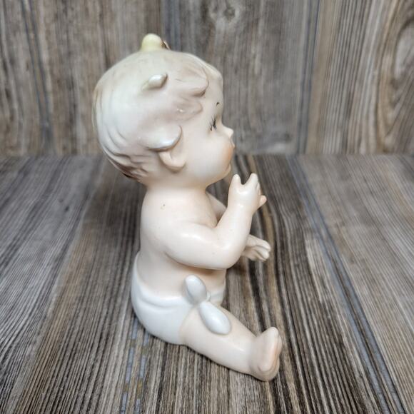 Vintage Piano Baby Figurine Inarco E-183/L - Picture 3 of 7